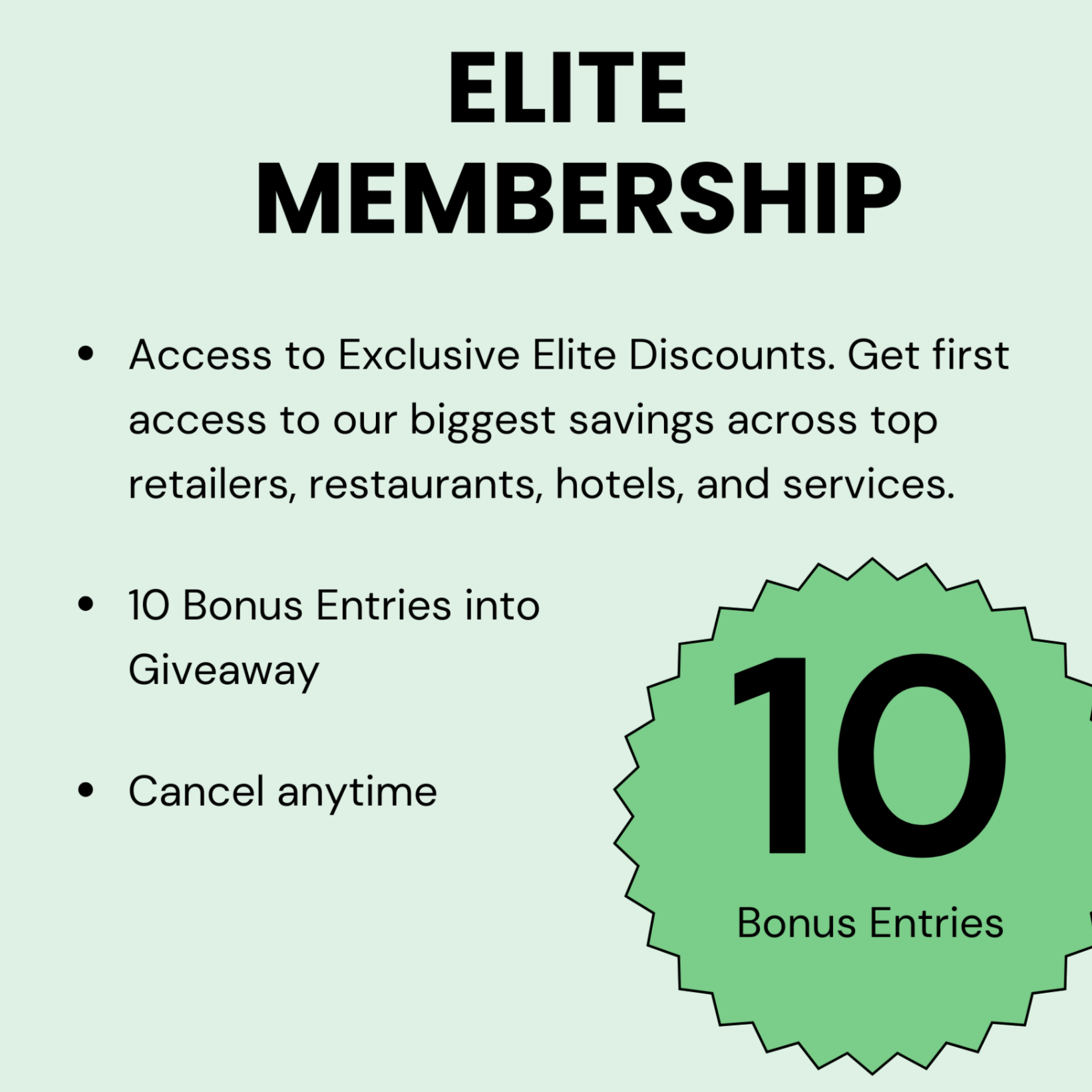 Elite Membership