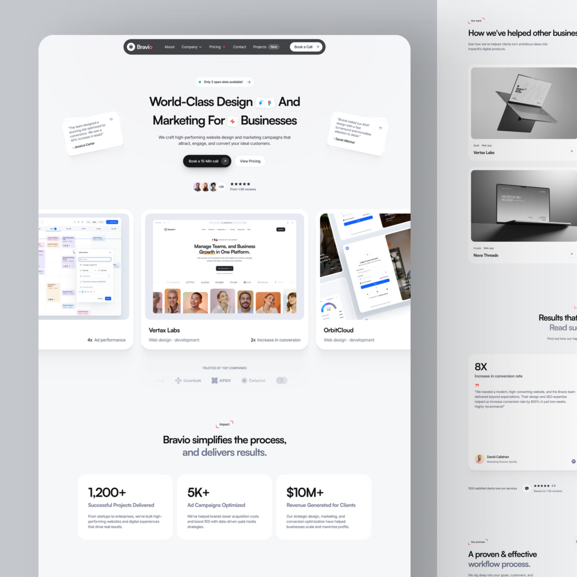 Bravio - Framer Agency Template